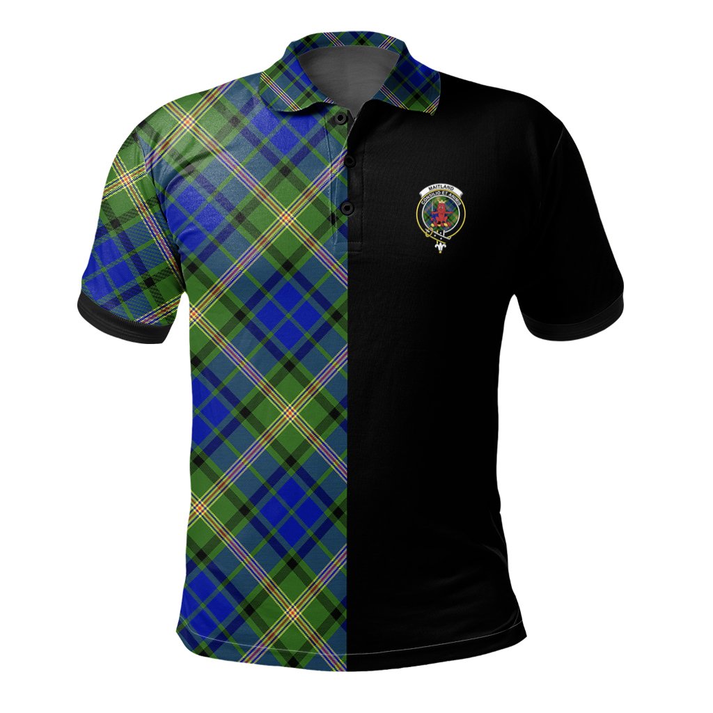 Maitland Tartan Polo Shirt Half of Me - Cross Style