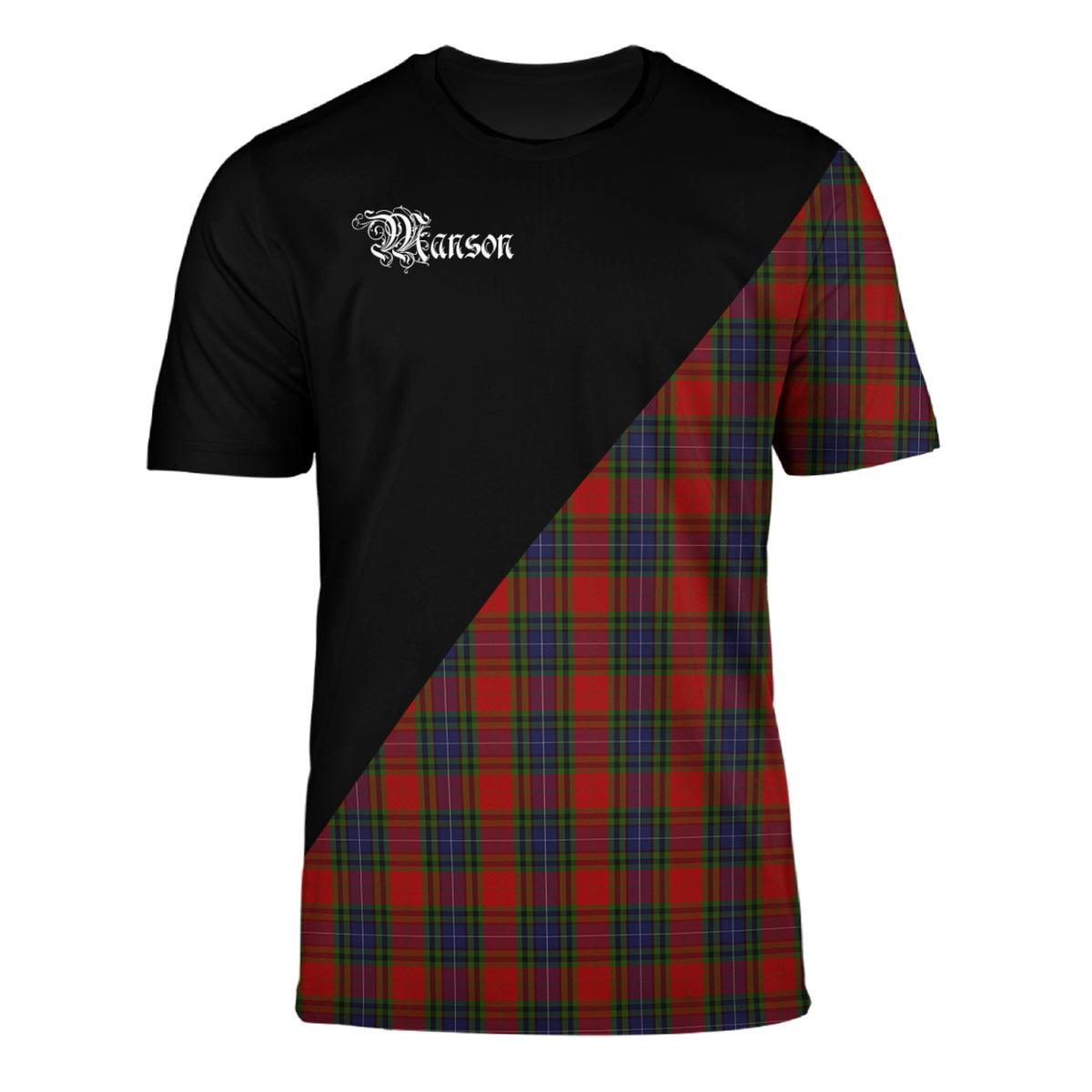 Manson Tartan - Military T-Shirt