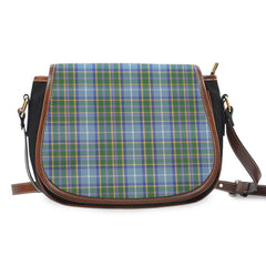 Manx National Tartan Saddle Handbags