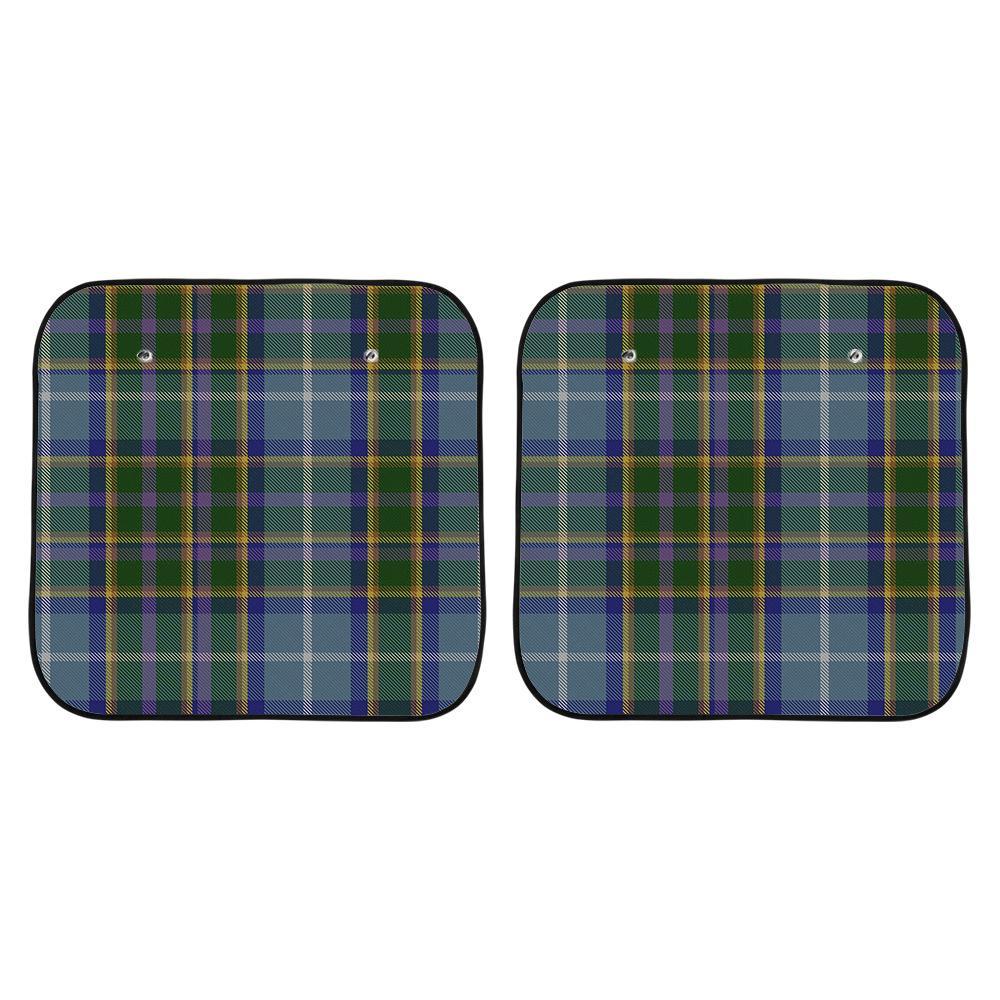 Manx National Tartan Car Sun Shade - 2 Pieces