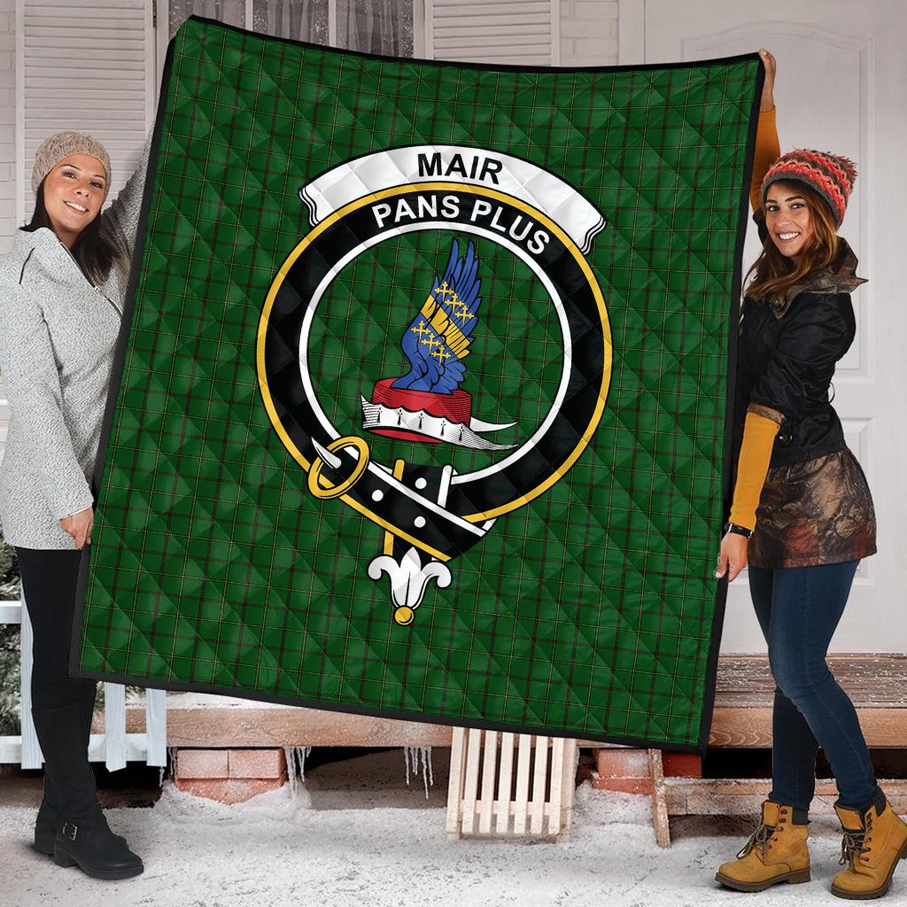 Mar Tribe Tartan Crest Quilt