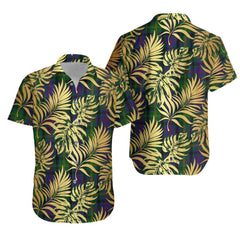 Maresh Tartan Vintage Leaves Hawaiian Shirt