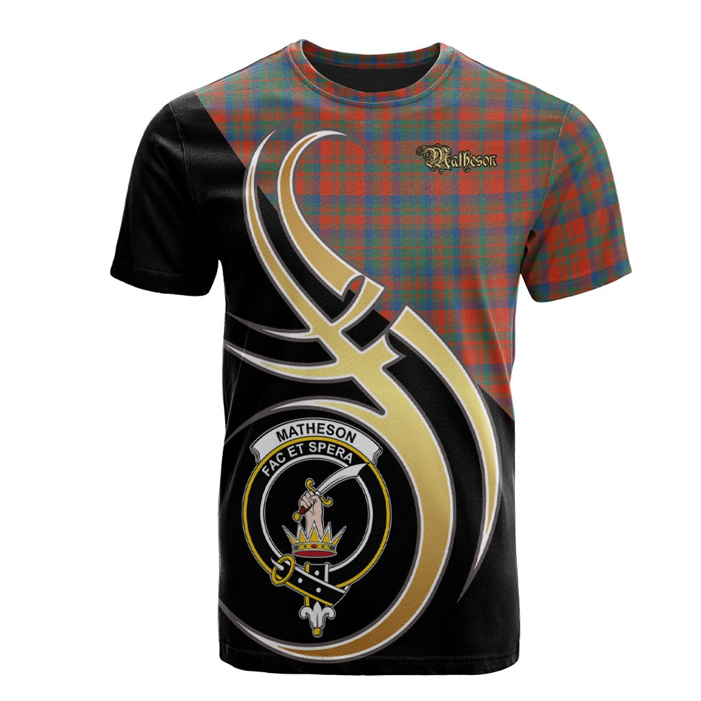 Matheson Ancient Tartan T-shirt - Believe In Me Style