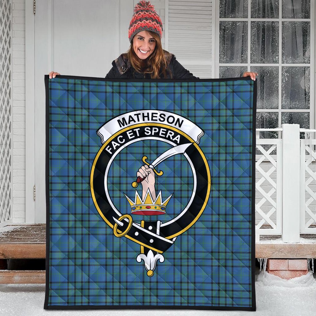 Matheson Hunting Ancient Tartan Quilt