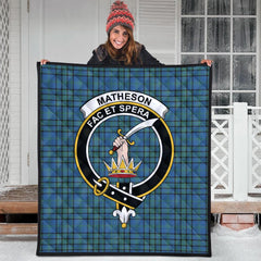 Matheson Hunting Ancient Tartan Quilt