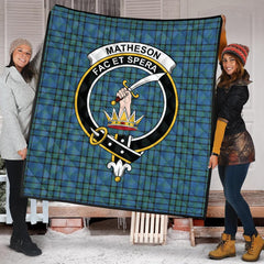 Matheson Hunting Ancient Tartan Quilt