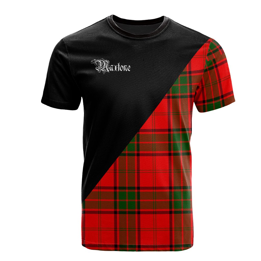 Maxtone Tartan - Military T-Shirt