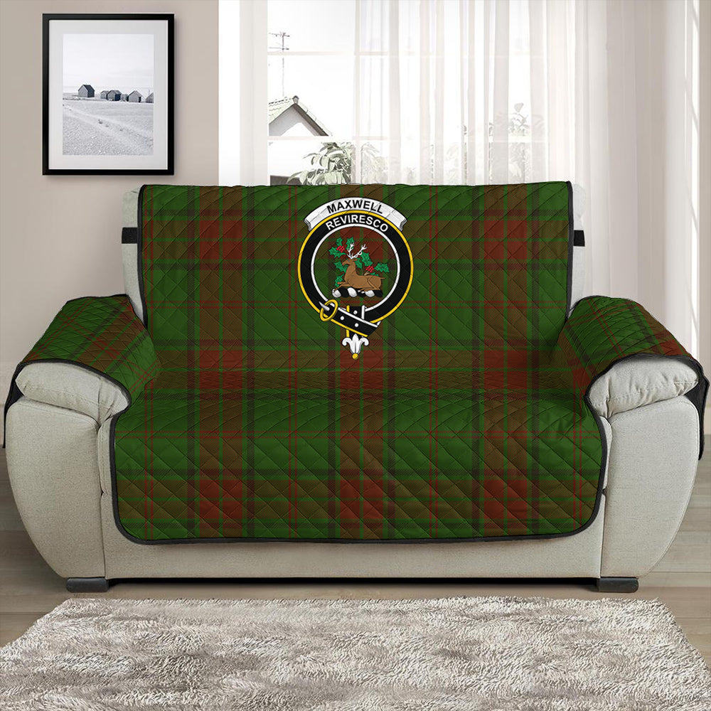 Maxwell Hunting Tartan Crest Sofa Protector