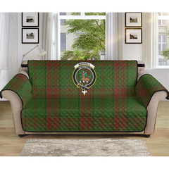 Maxwell Hunting Tartan Crest Sofa Protector