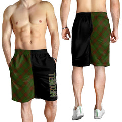 Maxwell Hunting Tartan Crest Men's Short - Cross Style