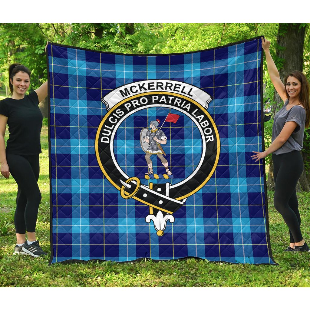 McKerrell Tartan Crest Quilt