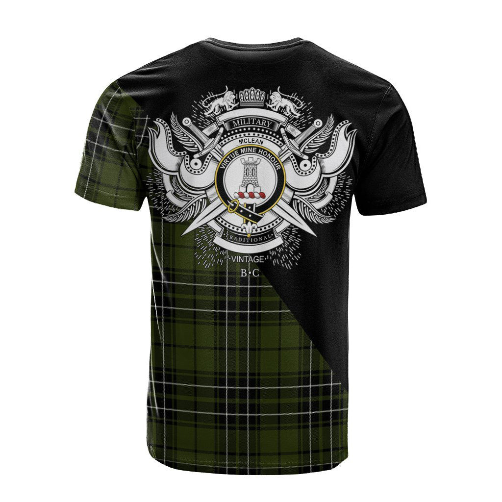 McLean Hunting Tartan - Military T-Shirt