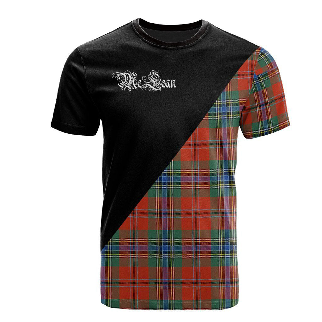 McLean of Duart Ancient Tartan - Military T-Shirt