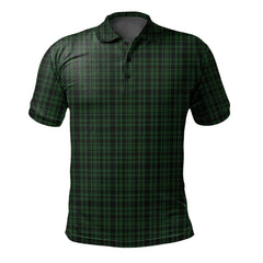 Menzies Green Tartan Polo Shirt