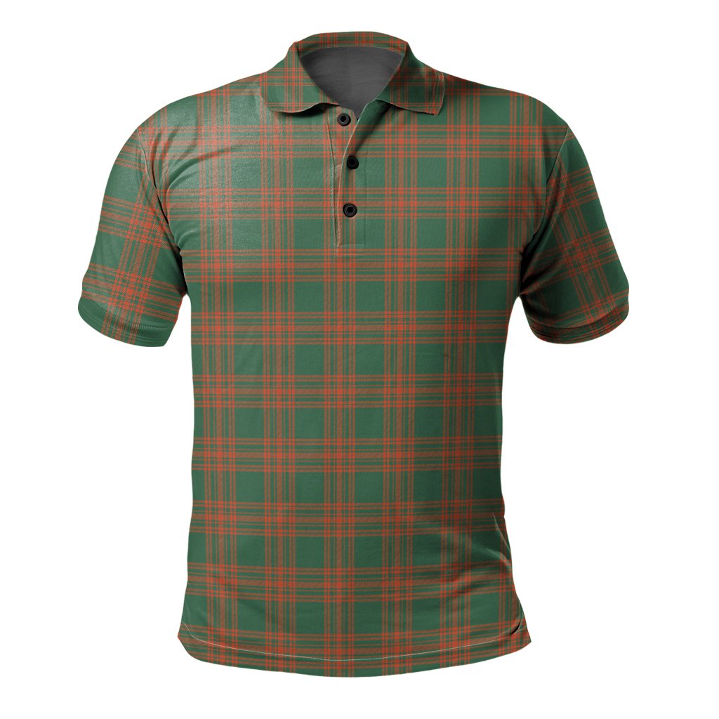 Menzies Green Ancient Tartan Polo Shirt