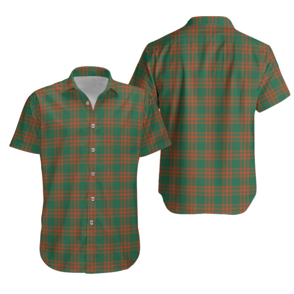 Menzies Green Ancient Tartan Hawaiian Shirt