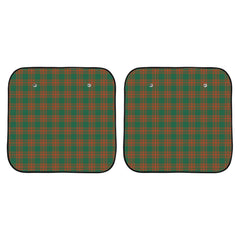 Menzies Green Ancient Tartan Car Sun Shade - 2 Pieces