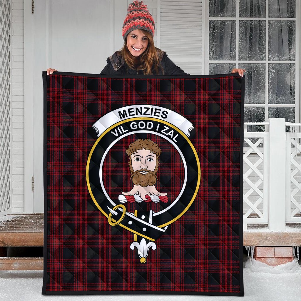 Menzies Hunting Tartan Quilt