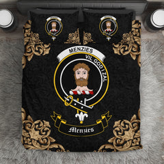 Menzies Crest Black Bedding Set