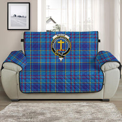 Mercer Modern Tartan Crest Sofa Protector