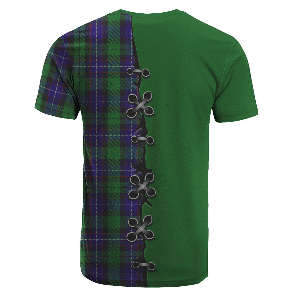 Mitchell Tartan T-shirt - Lion Rampant And Celtic Thistle Style