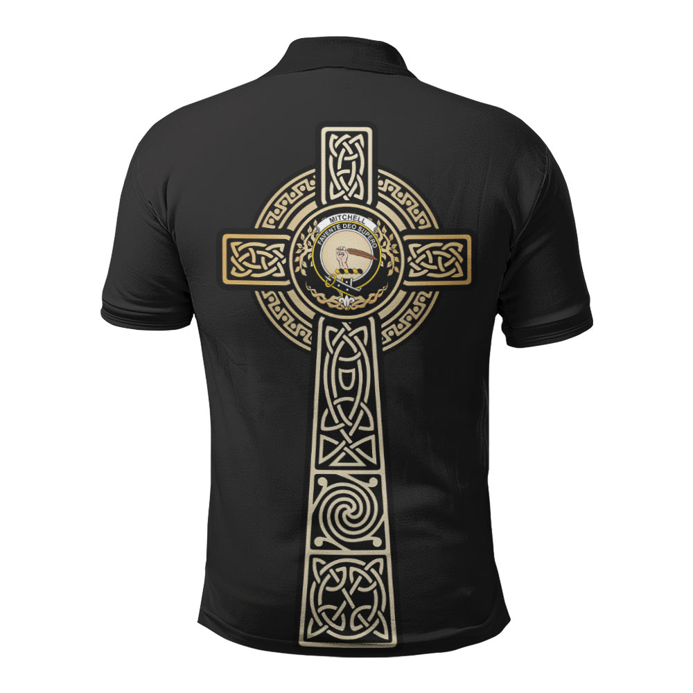 Mitchell Clan Unisex Polo Shirt - Celtic Tree Of Life