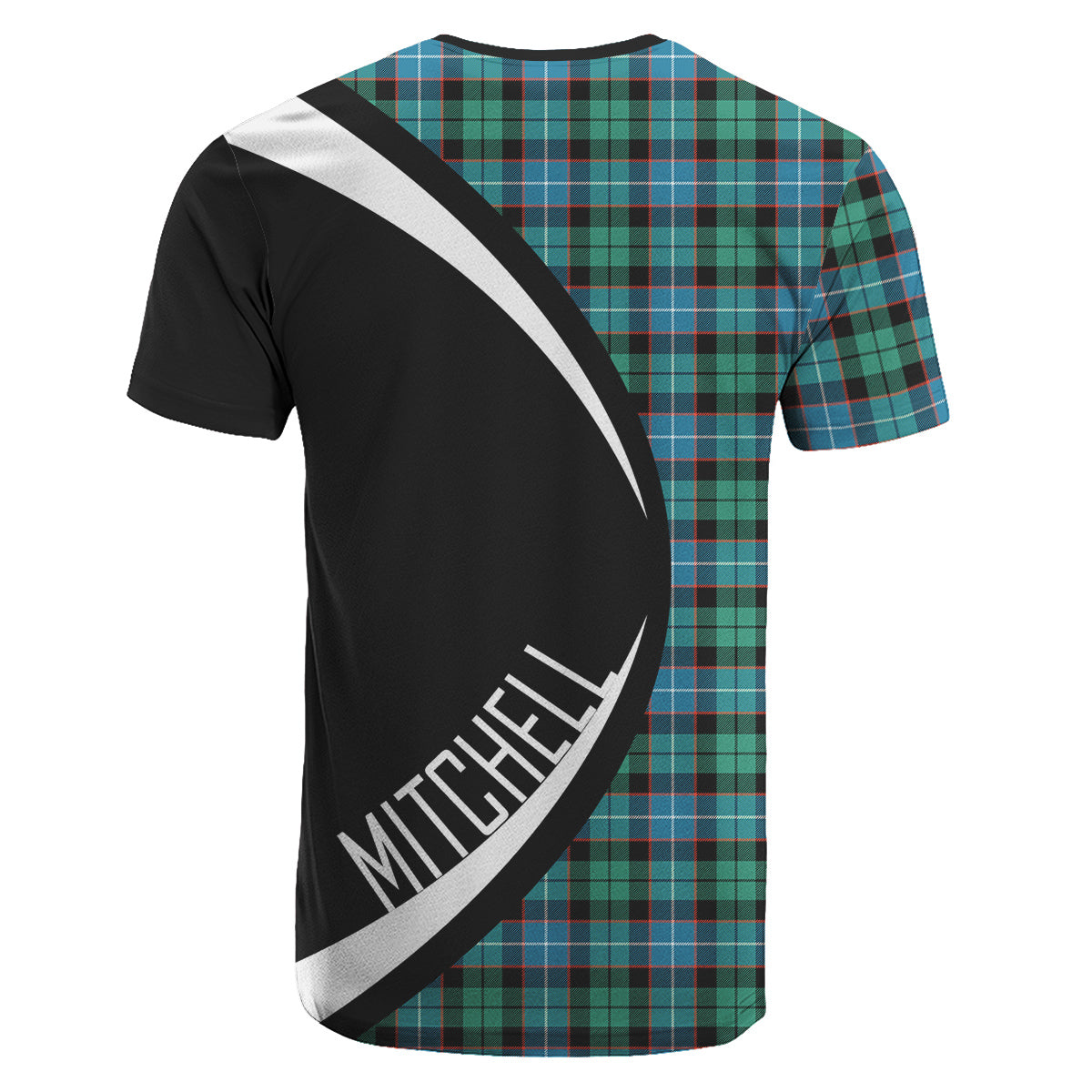 Mitchell Ancient Tartan Crest T-shirt - Circle Style