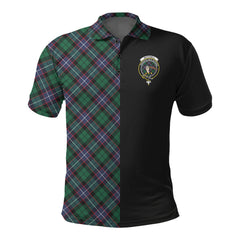 Mitchell Modern Tartan Polo Shirt Half of Me - Cross Style