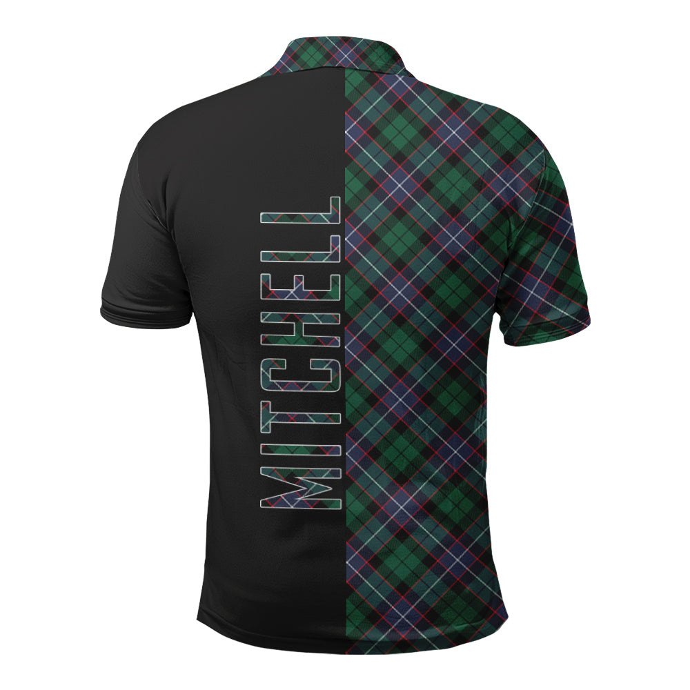 Mitchell Modern Tartan Polo Shirt Half of Me - Cross Style