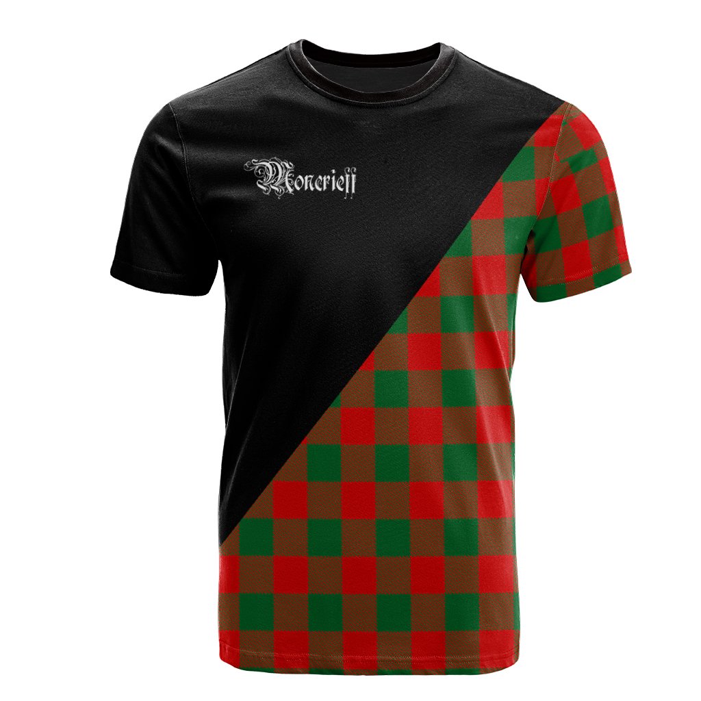 Moncrieff Tartan - Military T-Shirt