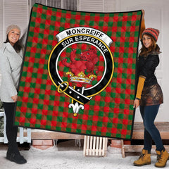 Moncrieff Tartan Crest Quilt