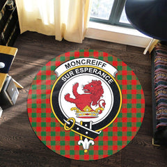 Moncrieff Tartan Crest Round Rug