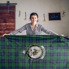 Monteith Tartan Crest Tablecloth