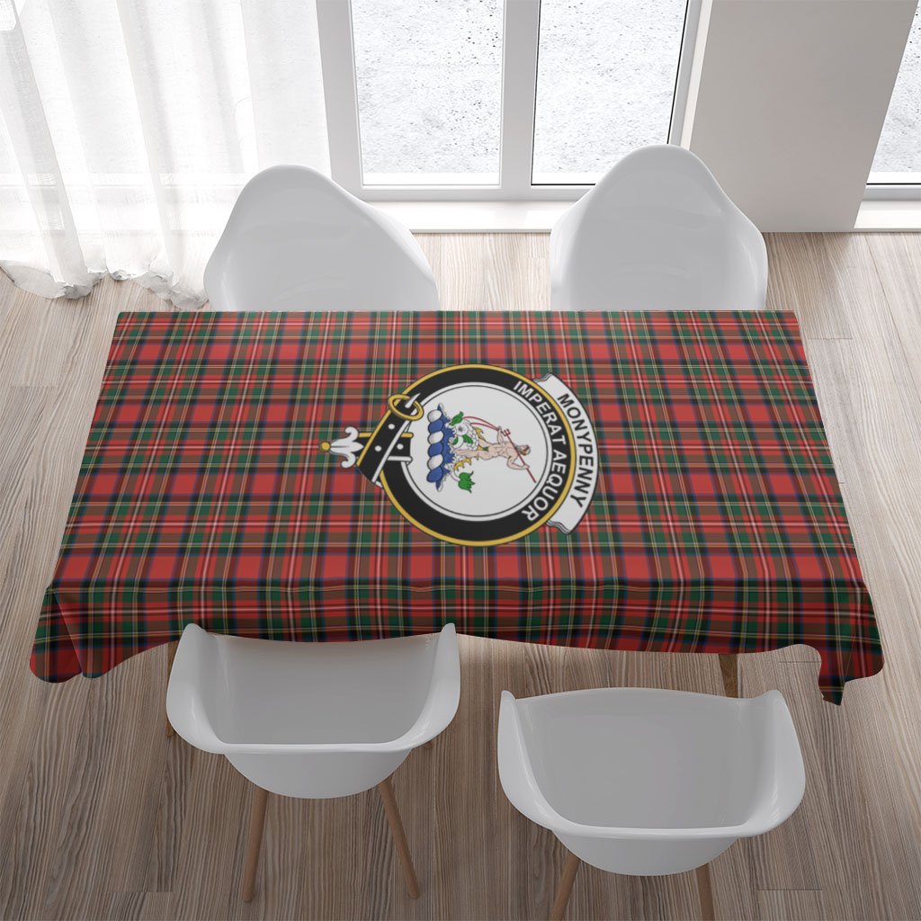 Monypenny Tartan Crest Tablecloth