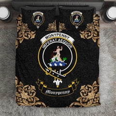 Monypenny Crest Black Bedding Set