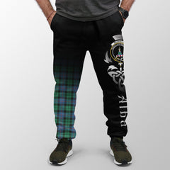 Morrison Ancient Tartan Crest Jogger Sweatpants - Alba Celtic Style