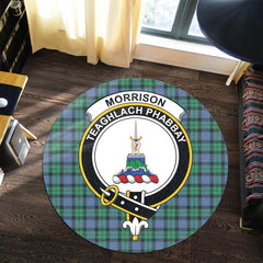 Morrison Ancient Tartan Crest Round Rug