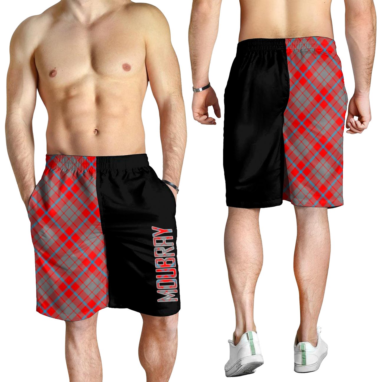 Moubray Tartan Crest Men's Short - Cross Style