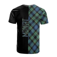 Mowat Tartan T-Shirt Half of Me - Cross Style