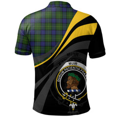 Muir - Moore Tartan Polo Shirt - Royal Coat Of Arms Style