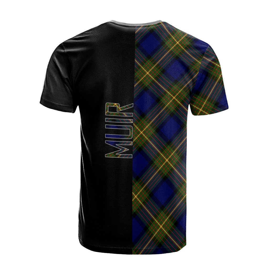 Muir Tartan T-Shirt Half of Me - Cross Style