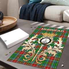 Muirhead Tartan Crest Thistle Jigsaw Puzzles