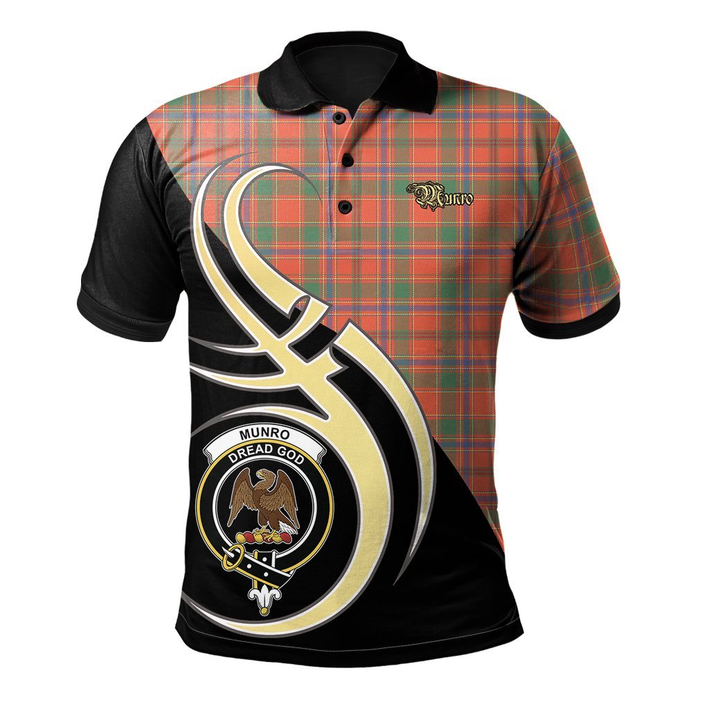 Munro Ancient Tartan Polo Shirt - Believe In Me Style