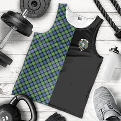 Murray of Atholl Ancient Tartan Crest Men's Tank Top - Cross Style
