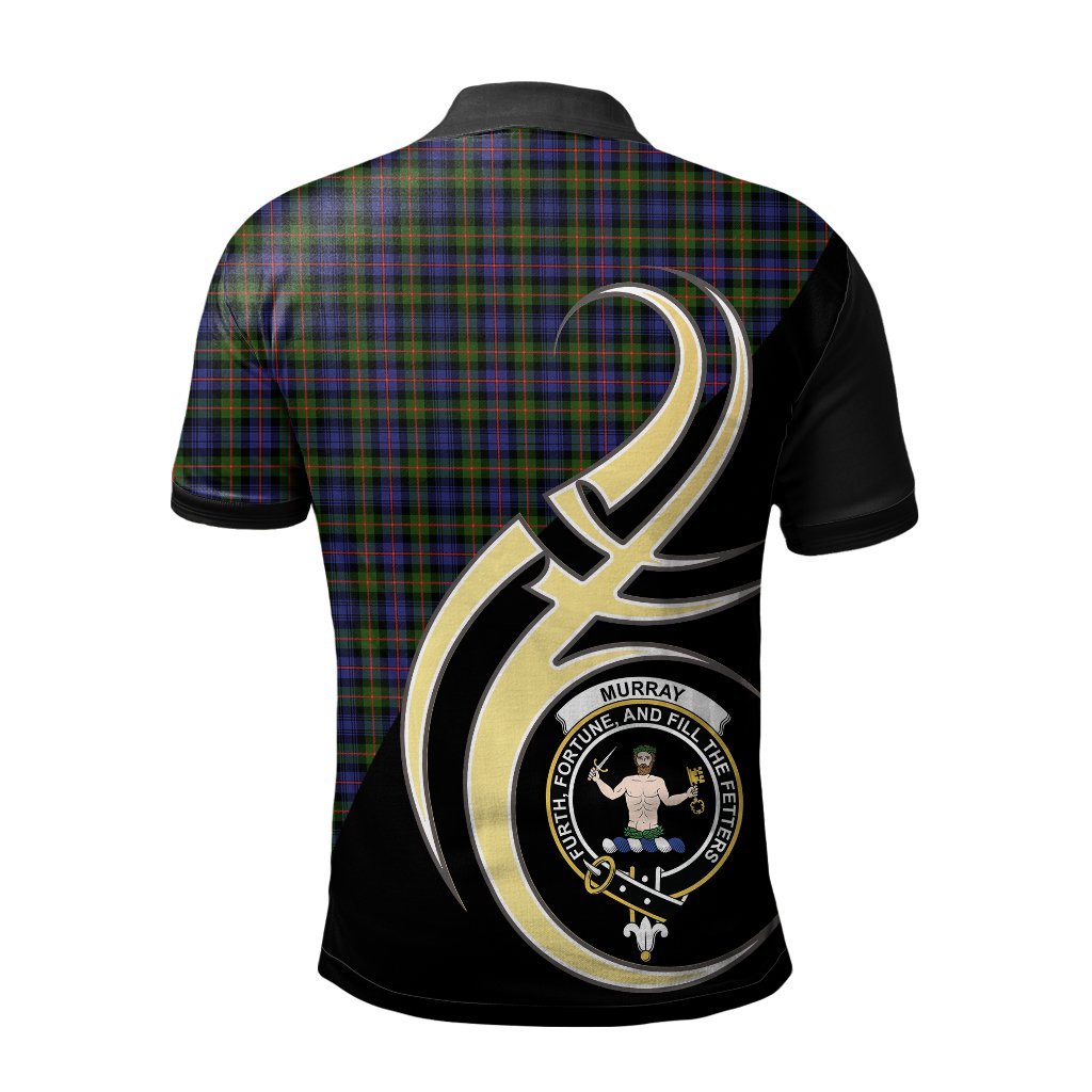 Murray of Atholl Modern Tartan Polo Shirt - Believe In Me Style