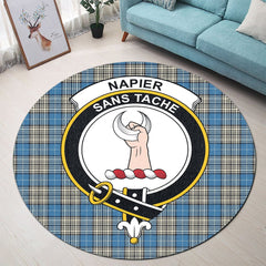 Napier Ancient Tartan Crest Round Rug