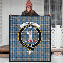 Napier Ancient Tartan Crest Quilt