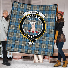 Napier Ancient Tartan Crest Quilt