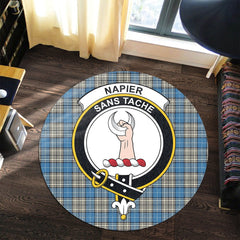 Napier Ancient Tartan Crest Round Rug