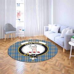 Napier Ancient Tartan Crest Round Rug